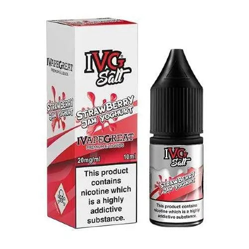 I VG Salt Strawberry Jam Yoghurt Nic Salt
