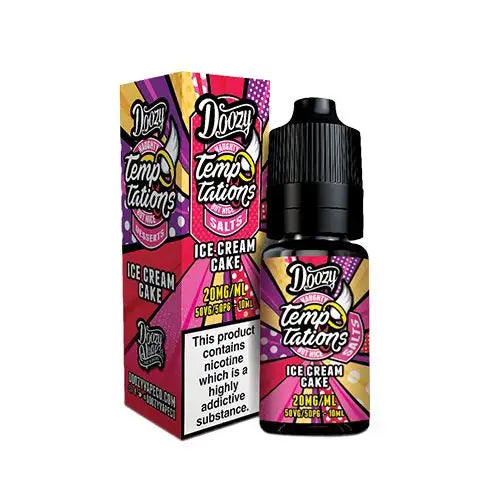 Doozy Temptations Ice Cream Cake Nic Salt