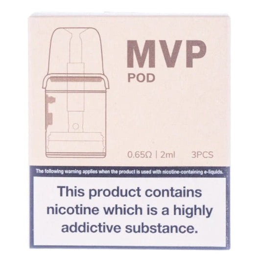Innokin MVP Replacement Pods - 3PK - 0.65Ω Coil Resistance - MTL Vaping