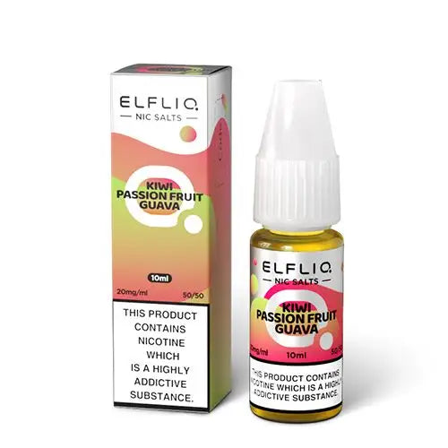 Elf Bar ElfLiq Kiwi Passion Fruit Guava Nic Salt E-Liquid