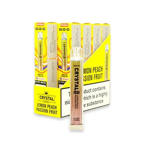 CRYSTAL Bar Vape E-Cig 2ml 2% Nic Salt - Pack of 10