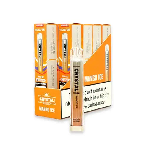 CRYSTAL Bar Vape E-Cig 2ml 2% Nic Salt - Pack of 10