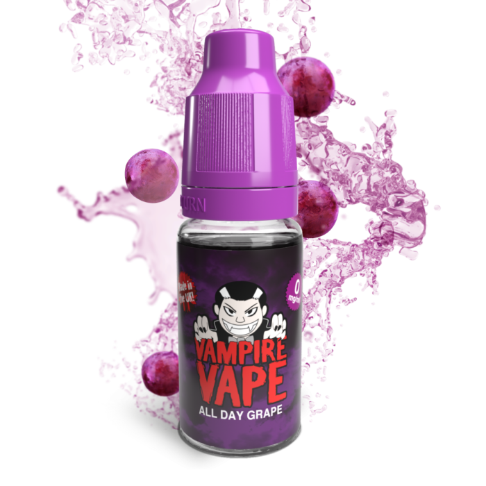 Vampire Vape E-Liquid - All Day Grape - 10ml