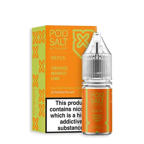 Pod Salt Nexus Orange Mango Lime Nic Salt