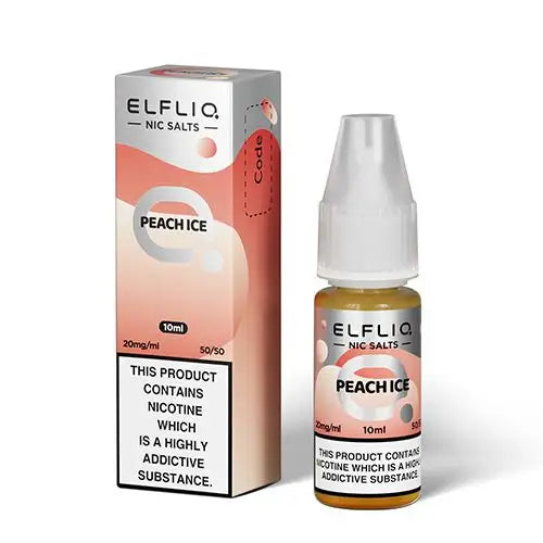 Elf Bar Elfliq Peach Ice Nic Salt
