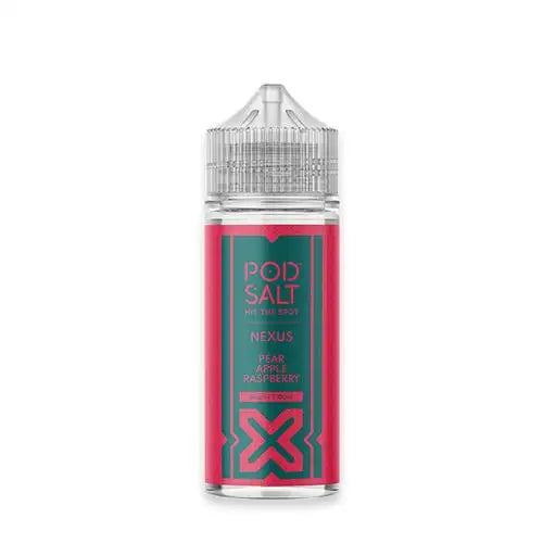Pod Salt Nexus Pear Apple Raspberry 100ml Shortfill