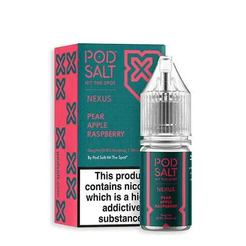 Pod Salt Nexus Pear Apple Raspberry Nic Salt