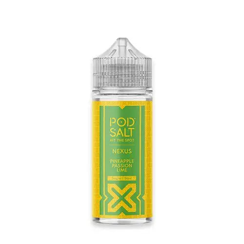 Pod Salt Nexus Pineapple Passion Lime 100ml Shortfill