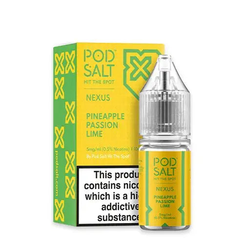 Pod Salt Nexus Pineapple Passion Lime Nic Salt