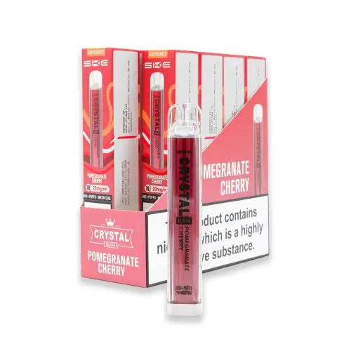 CRYSTAL Bar Vape E-Cig 2ml 2% Nic Salt - Pack of 10