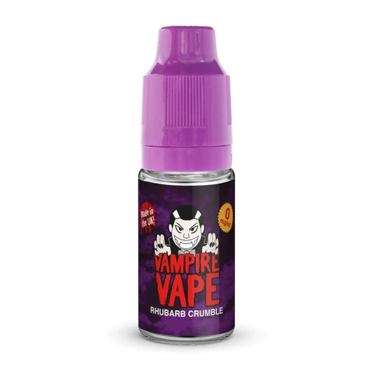 Vampire Vape E-liquid - Rhubarb Crumble - 10ml