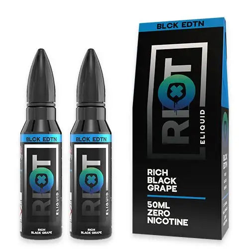 Riot Squad Black Edition Rich Black Grape - 2 x 50ml Multipack