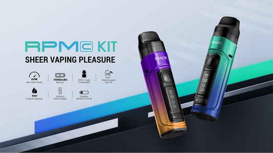 Smok RPM C Pod Kit - Unleash Versatility & Performance 50W Output - 1650mAh Battery