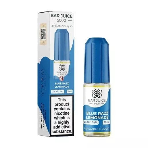 Bar Juice 5000 10ml Nic Salt 10mg 20mg PACK OF 10