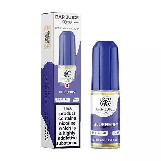 Bar Juice 5000 10ml Nic Salt 10mg 20mg PACK OF 10