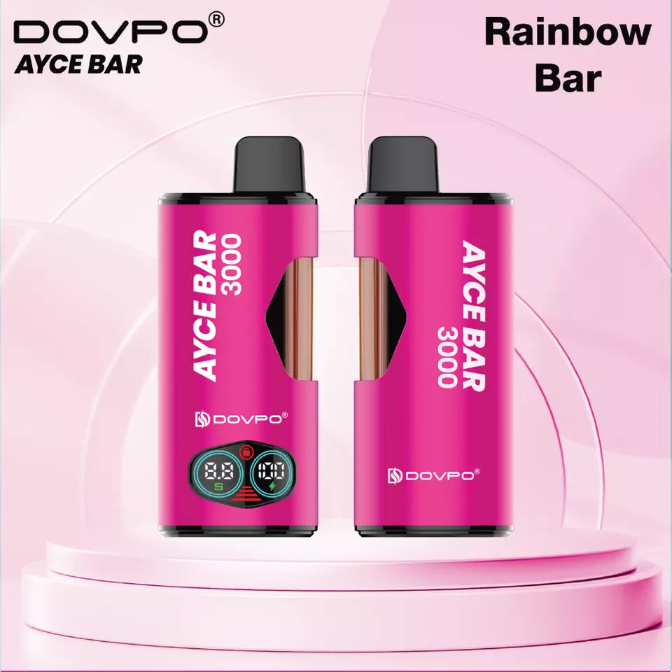 AYCE BAR 3000 Puffs Vape 4 in 1 Pods Kit E-cig 4x2ml Nic Salt 20mg