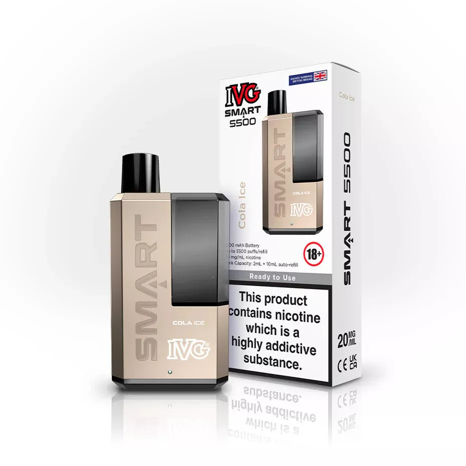 IVG SMART 5500 Disposable Vape | 20mg | Vape Juice | 5500 Puffs