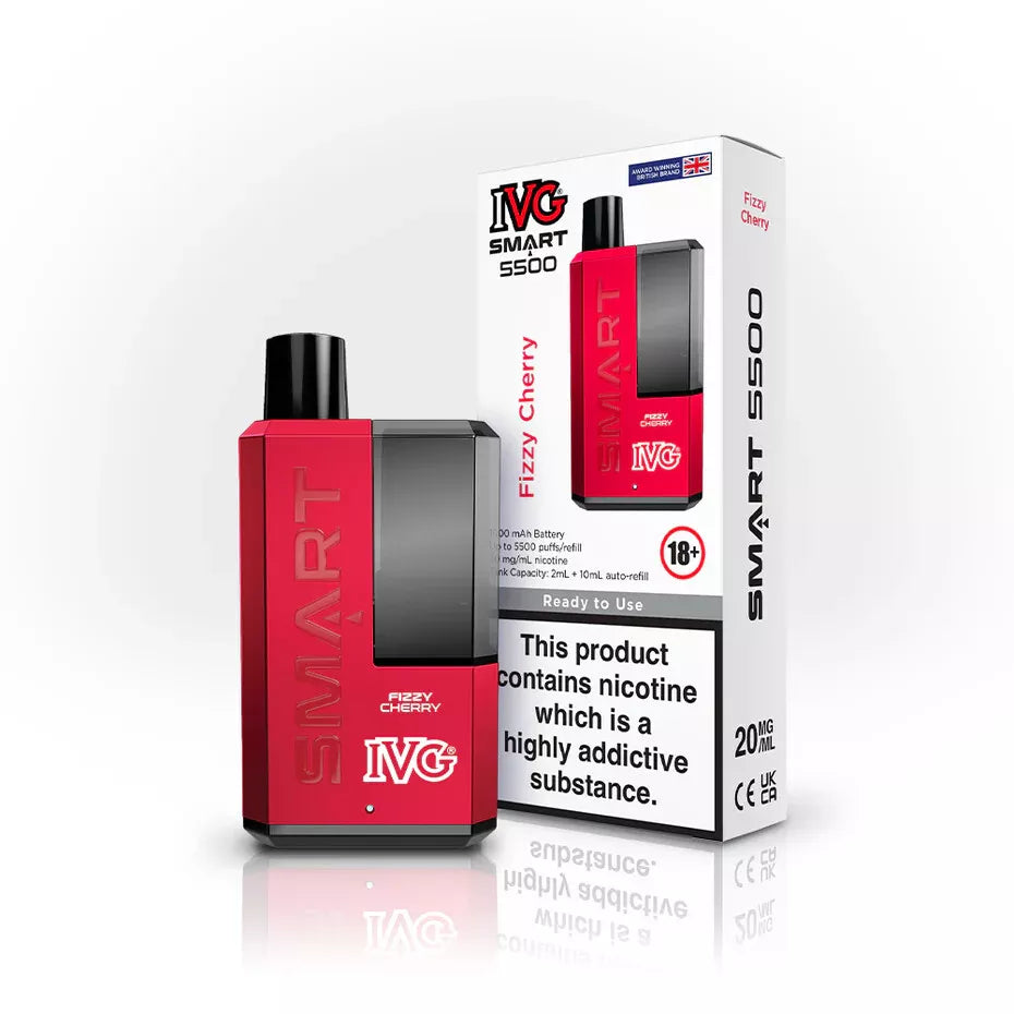 IVG SMART 5500 Disposable Vape | 20mg | Vape Juice | 5500 Puffs