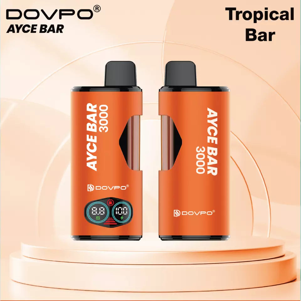 AYCE BAR 3000 Puffs Vape 4 in 1 Pods Kit E-cig 4x2ml Nic Salt 20mg