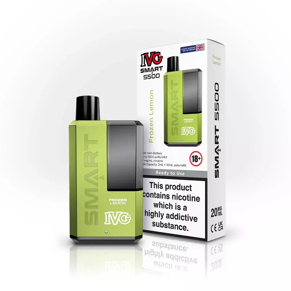 IVG SMART 5500 Disposable Vape | 20mg | Vape Juice | 5500 Puffs