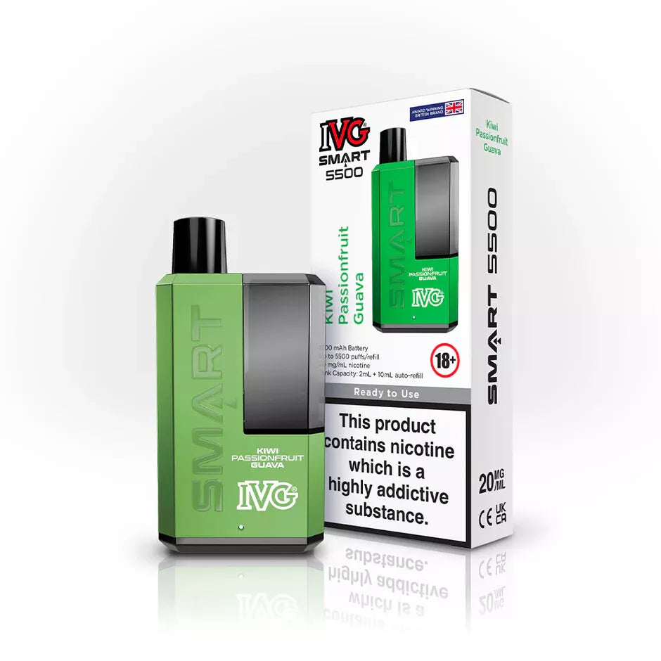 IVG SMART 5500 Disposable Vape | 20mg | Vape Juice | 5500 Puffs