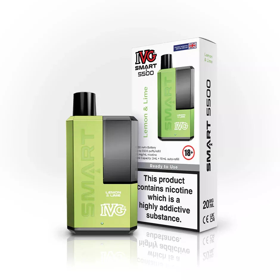 IVG SMART 5500 Disposable Vape | 20mg | Vape Juice | 5500 Puffs
