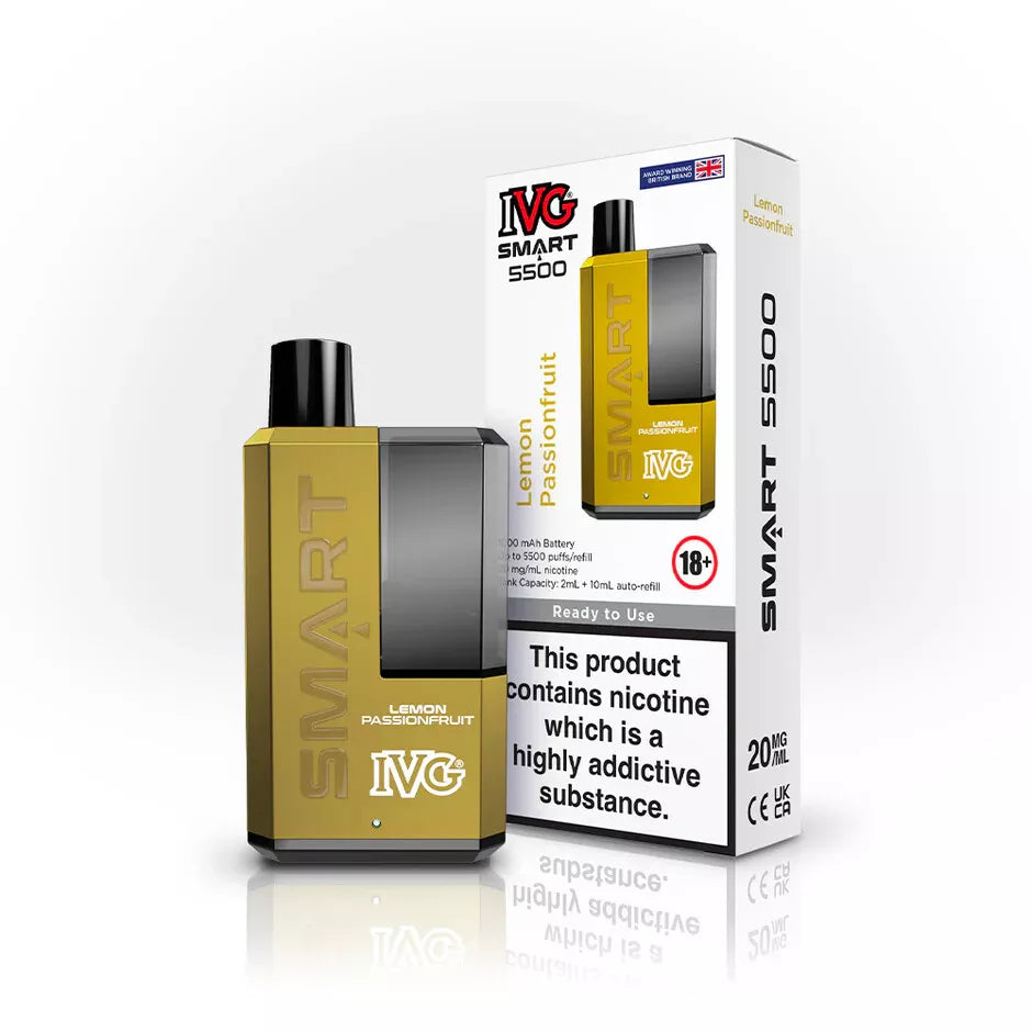 IVG SMART 5500 Disposable Vape | 20mg | Vape Juice | 5500 Puffs