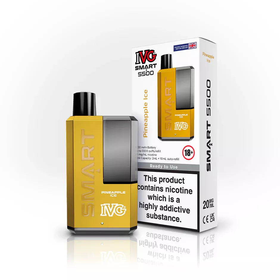 IVG SMART 5500 Disposable Vape | 20mg | Vape Juice | 5500 Puffs