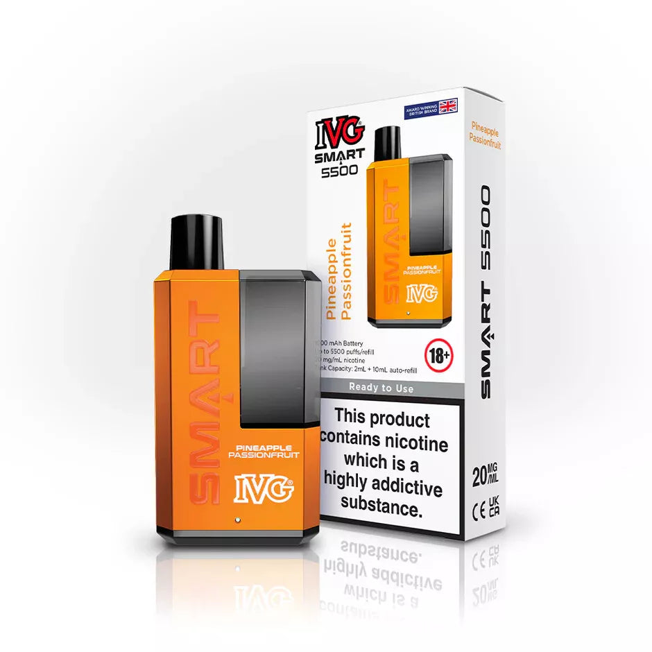 IVG SMART 5500 Disposable Vape | 20mg | Vape Juice | 5500 Puffs