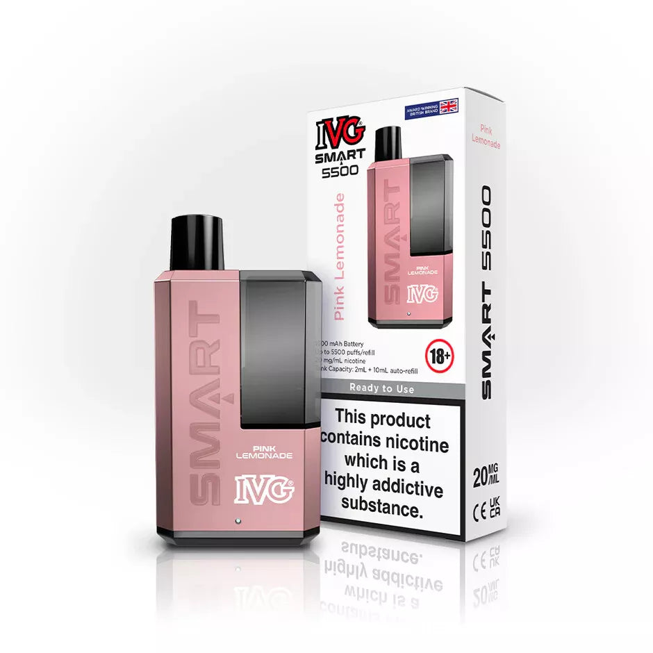 IVG SMART 5500 Disposable Vape | 20mg | Vape Juice | 5500 Puffs