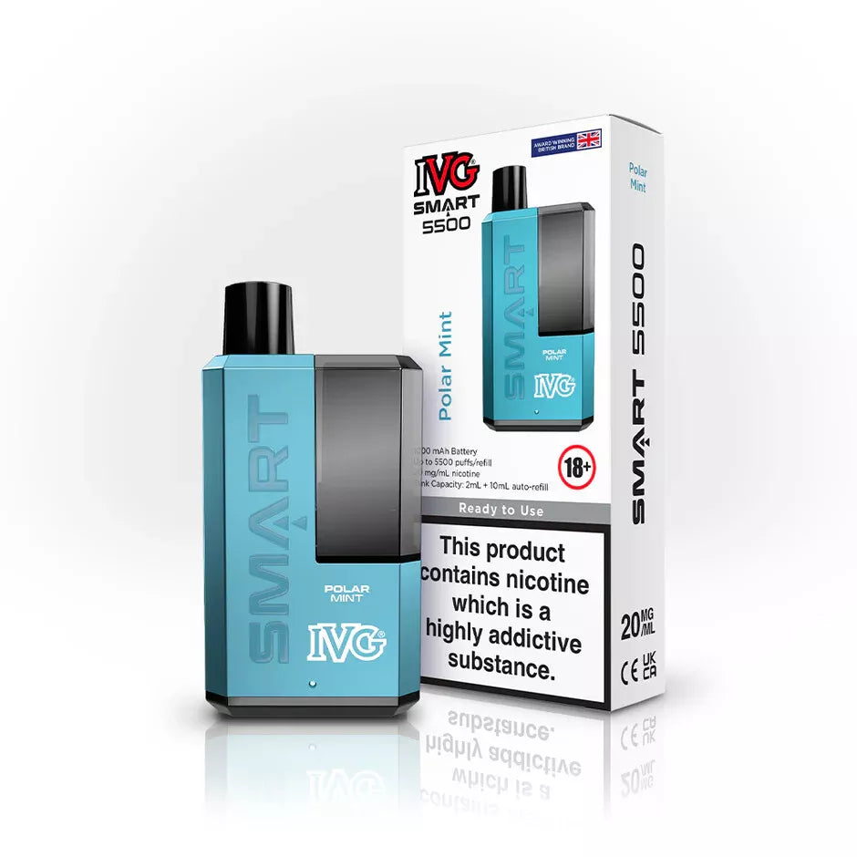 IVG SMART 5500 Disposable Vape | 20mg | Vape Juice | 5500 Puffs