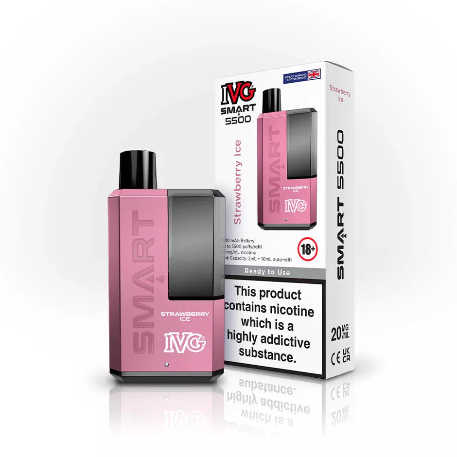 IVG SMART 5500 Disposable Vape | 20mg | Vape Juice | 5500 Puffs