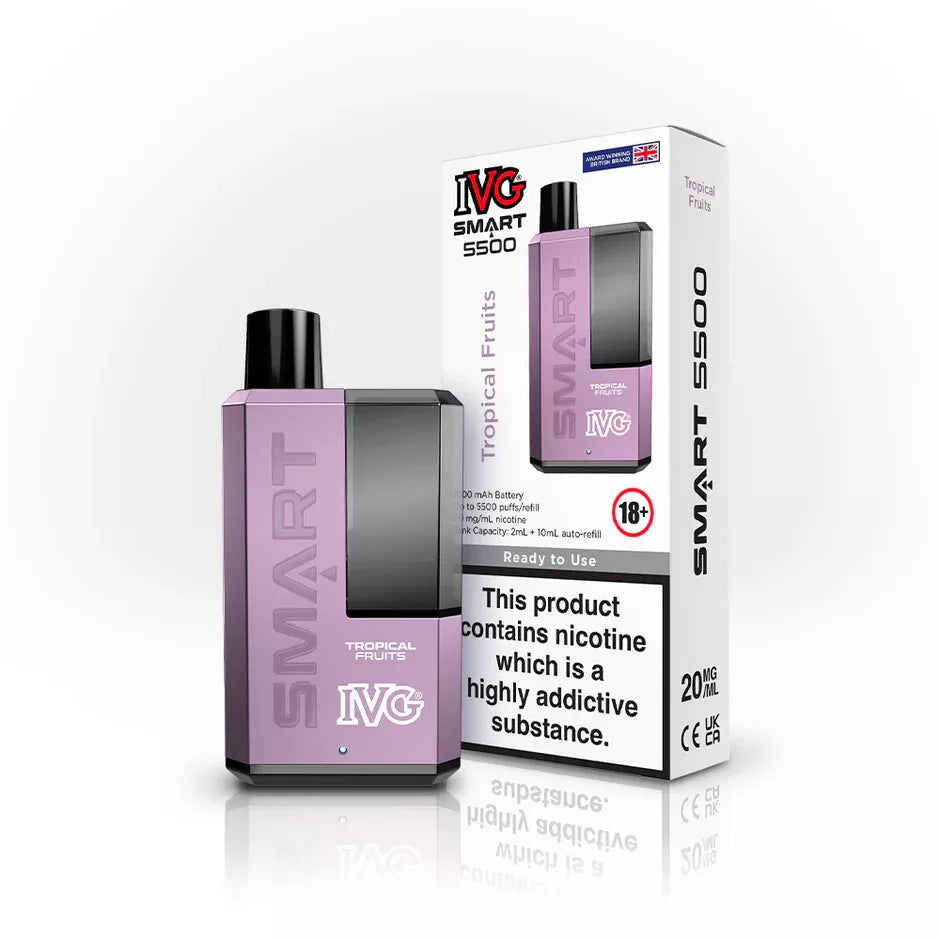 IVG SMART 5500 Disposable Vape | 20mg | Vape Juice | 5500 Puffs