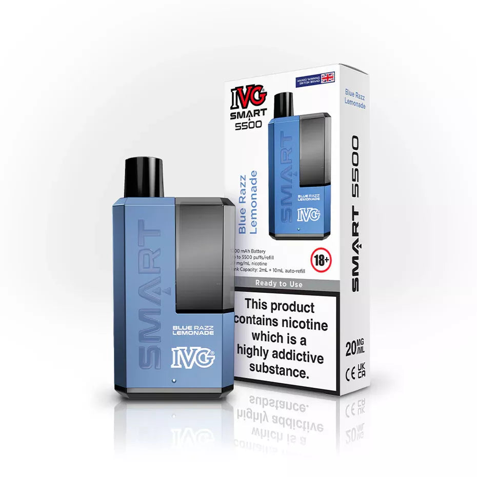 IVG SMART 5500 Disposable Vape | 20mg | Vape Juice | 5500 Puffs