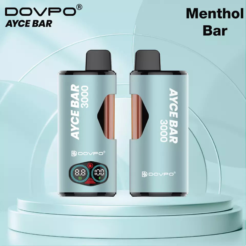 AYCE BAR 3000 Puffs Vape 4 in 1 Pods Kit E-cig 4x2ml Nic Salt 20mg