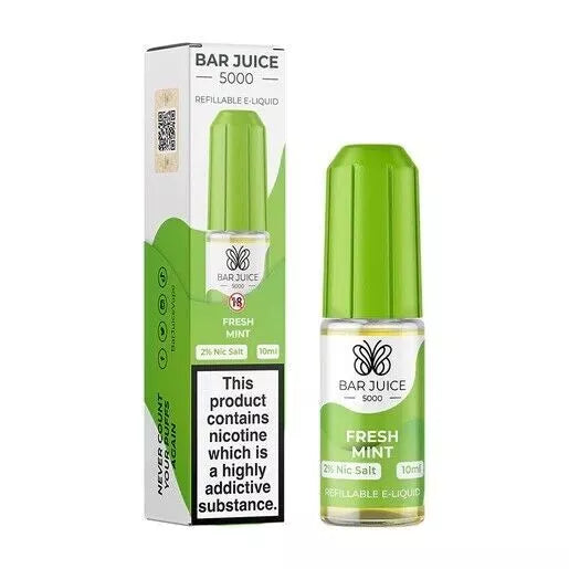 Bar Juice 5000 10ml Nic Salt 10mg 20mg PACK OF 10