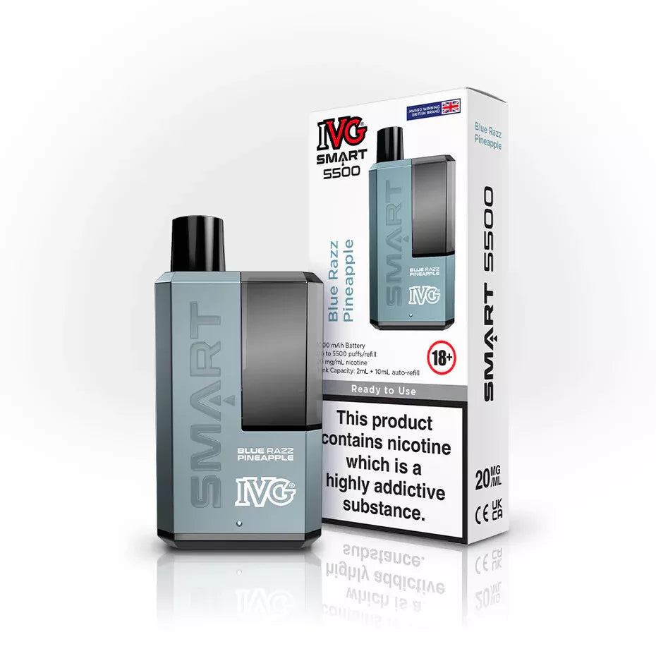 IVG SMART 5500 Disposable Vape | 20mg | Vape Juice | 5500 Puffs