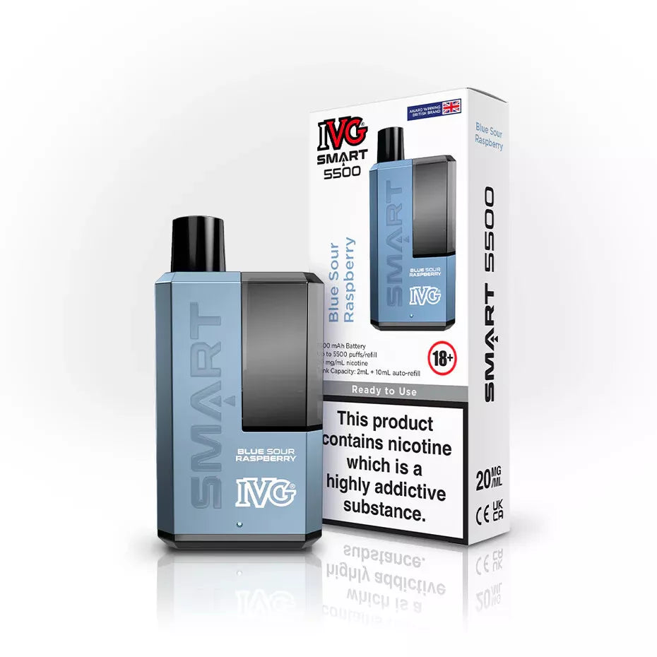 IVG SMART 5500 Disposable Vape | 20mg | Vape Juice | 5500 Puffs