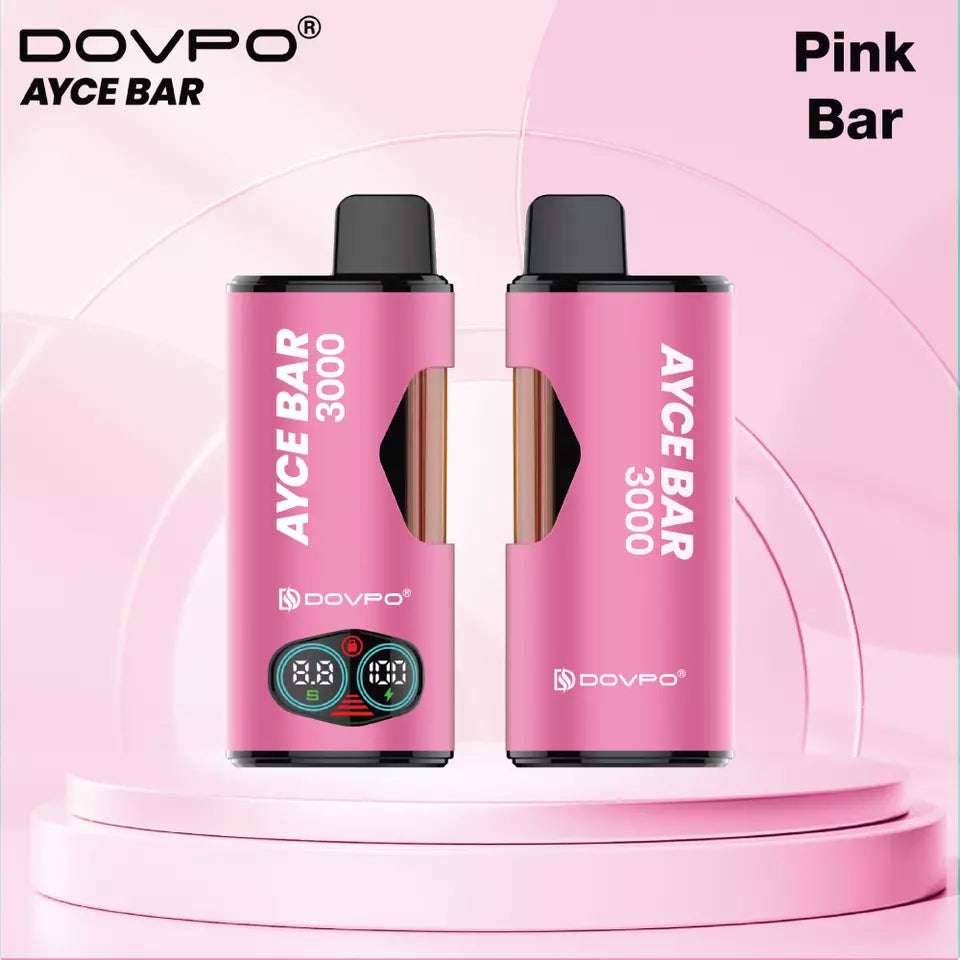 AYCE BAR 3000 Puffs Vape 4 in 1 Pods Kit E-cig 4x2ml Nic Salt 20mg