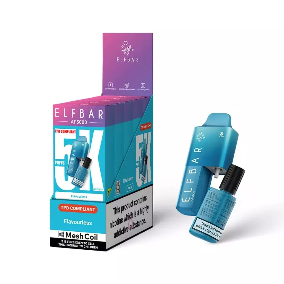 Elf Bar AF5000 - 5000 PUFF Disposable VAPE 20MG | Box of 5