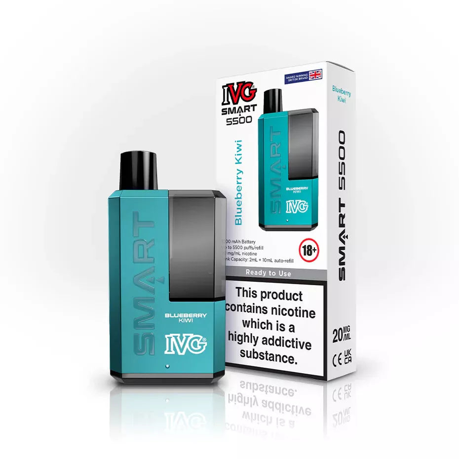 IVG SMART 5500 Disposable Vape | 20mg | Vape Juice | 5500 Puffs