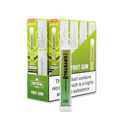 CRYSTAL Bar Vape E-Cig 2ml 2% Nic Salt - Pack of 10