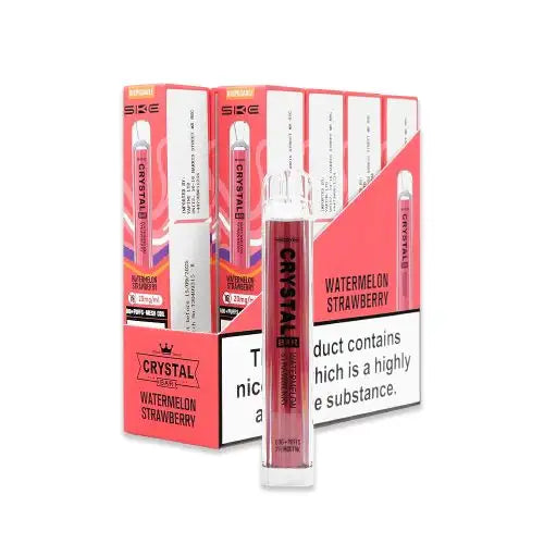 CRYSTAL Bar Vape E-Cig 2ml 2% Nic Salt - Pack of 10