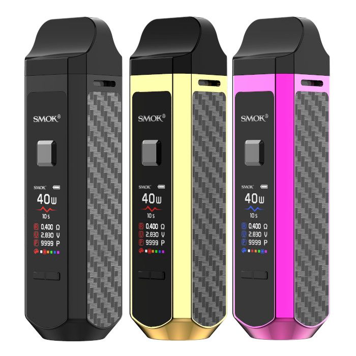 Smok RPM40 Kit - 1500mAh Battery - 40W Output - Elevate Your Vaping Fruits Flavours Smok RPM40 Kit - 1500mAh Battery - 40W Output - Elevate Your Vaping Fruits Flavours