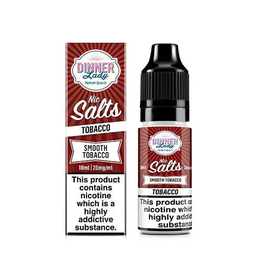Dinner Lady Smooth Tobacco Nic Salt