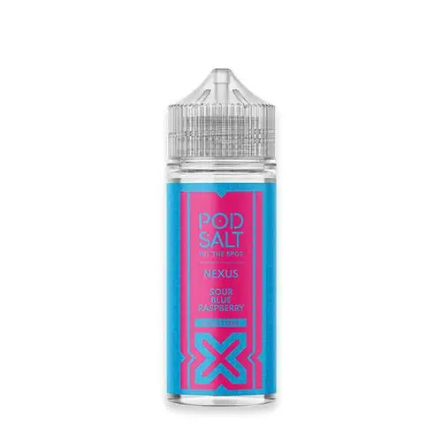 Pod Salt Nexus Sour Blue Raspberry 100ml Shortfill