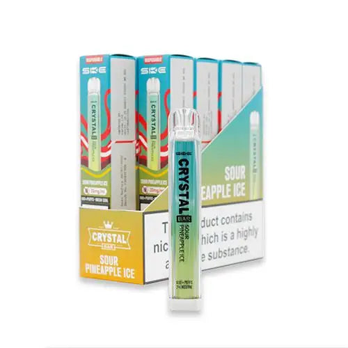 CRYSTAL Bar Vape E-Cig 2ml 2% Nic Salt - Pack of 10