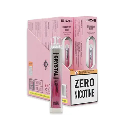 CRYSTAL Bar Vape E-Cig 2ml 2% Nic Salt - Pack of 10