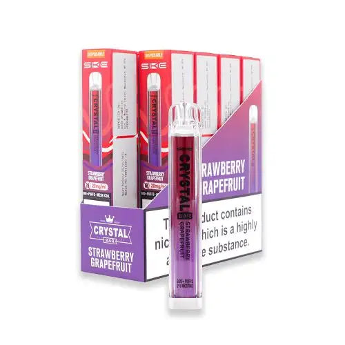 CRYSTAL Bar Vape E-Cig 2ml 2% Nic Salt - Pack of 10