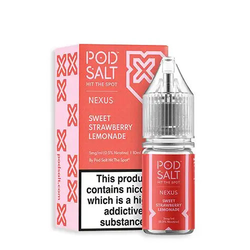 Pod Salt Nexus Sweet Strawberry Lemonade Nic Salt